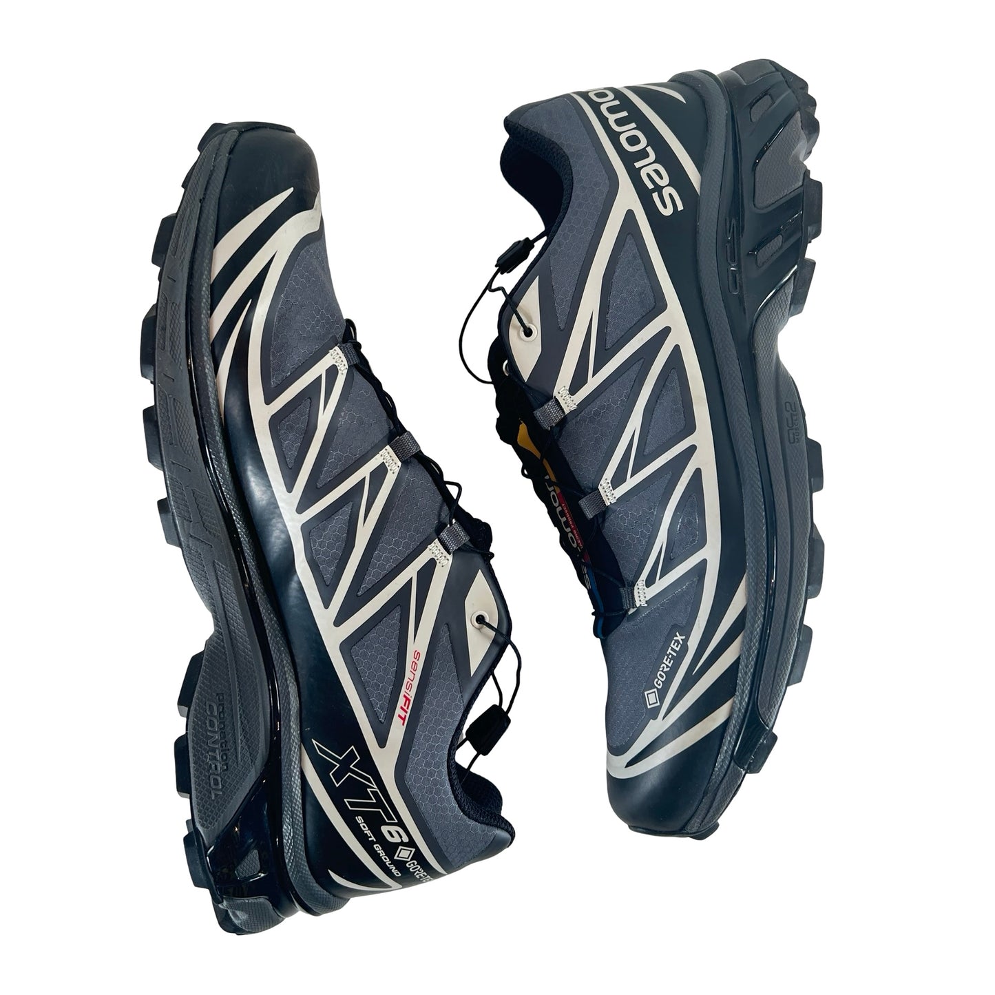 L41663500 Salomon XT-6 Gore-Tex Black Lunar Rock [USED] - 12 M (Used)