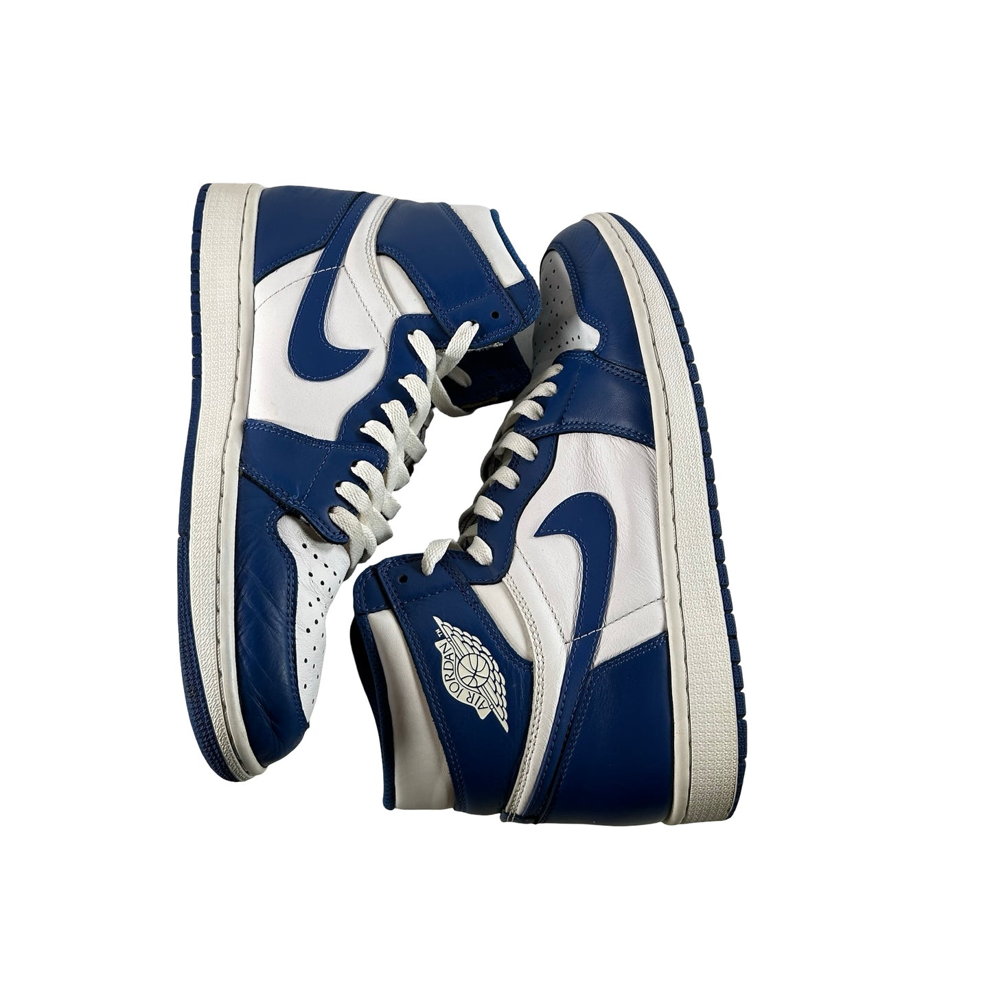 555088 127  Jordan 1 Retro Storm Blue [USED] - 10 M (Used) (Replace Box)