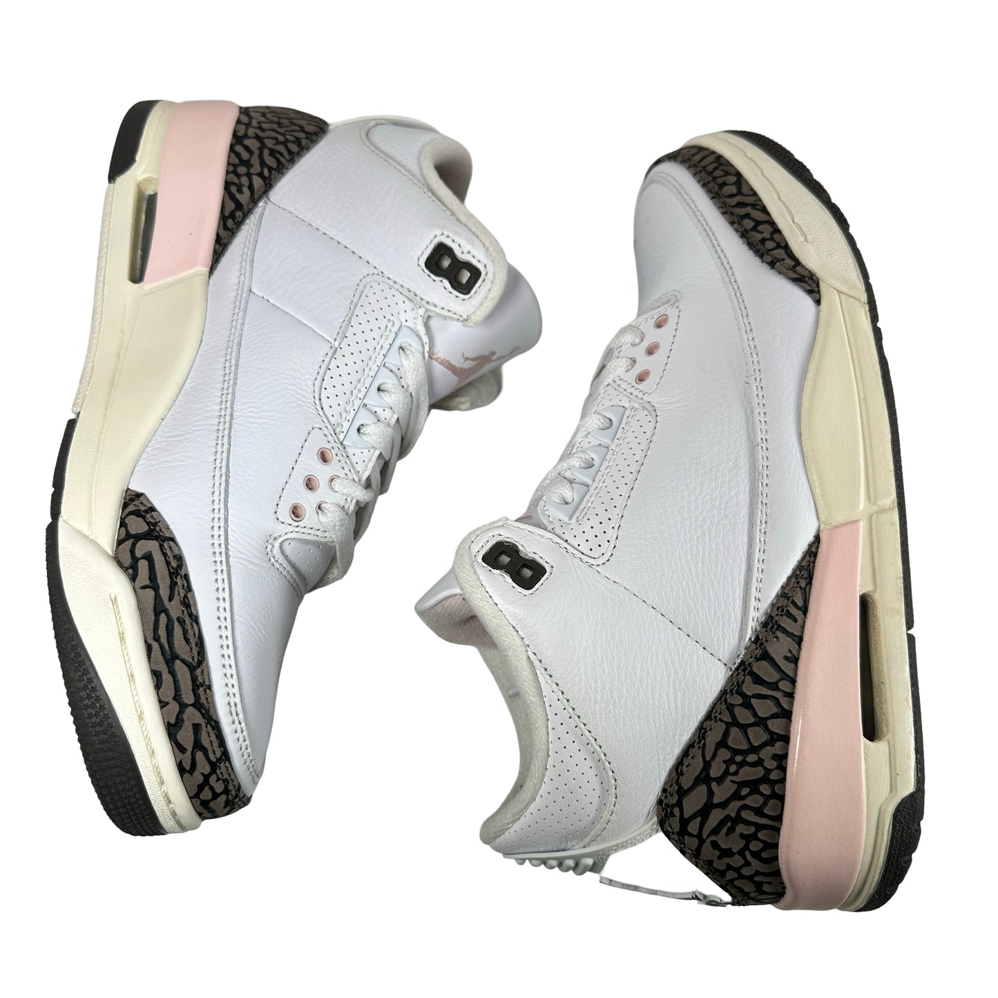 CK9246 102 Jordan 3 Retro Neapolitan Dark Mocha (Women's) - 9 W (Used2)