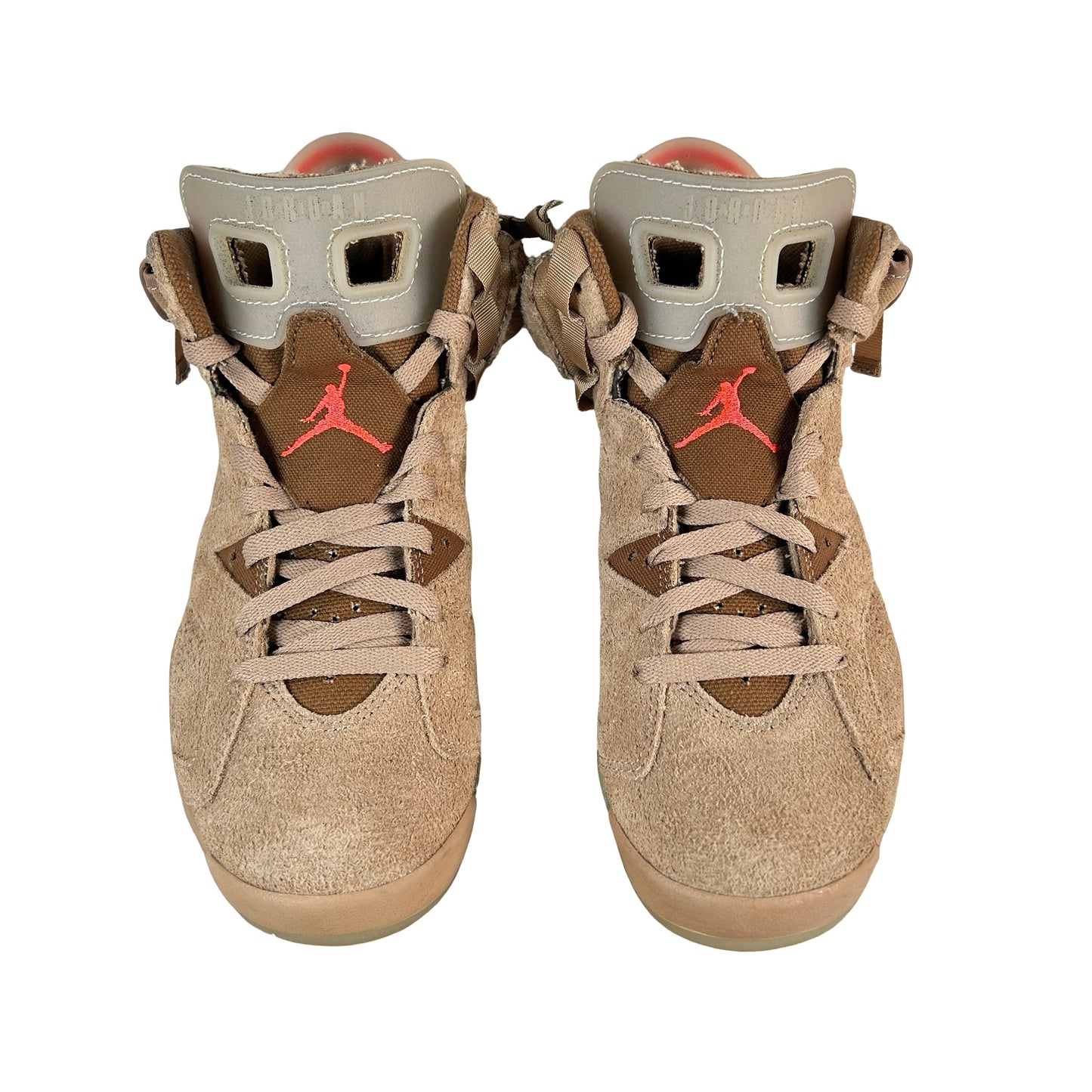 DH0690 200 Jordan 6 Retro Travis Scott British Khaki [USED] - 6.5 M (Used) (No Box)