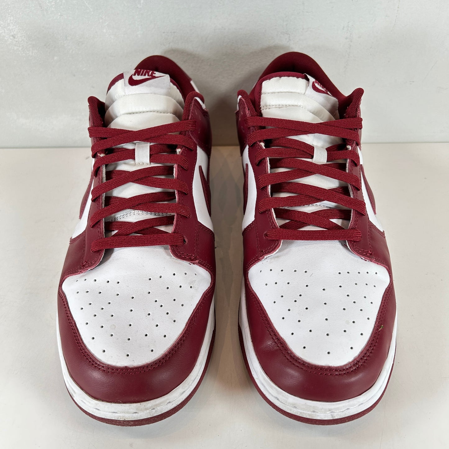 DD1391 601 Nike Dunk Low Team Red (2022) [USED] - 13 M (Used)