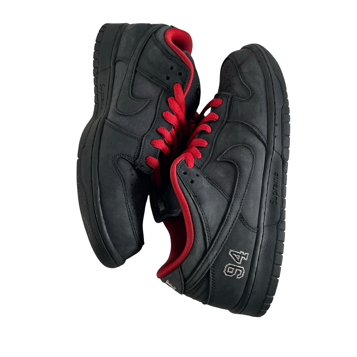 HQ8487 001 Nike SB Dunk Low Supreme 94 Black [USED] - 10 M (Used2)