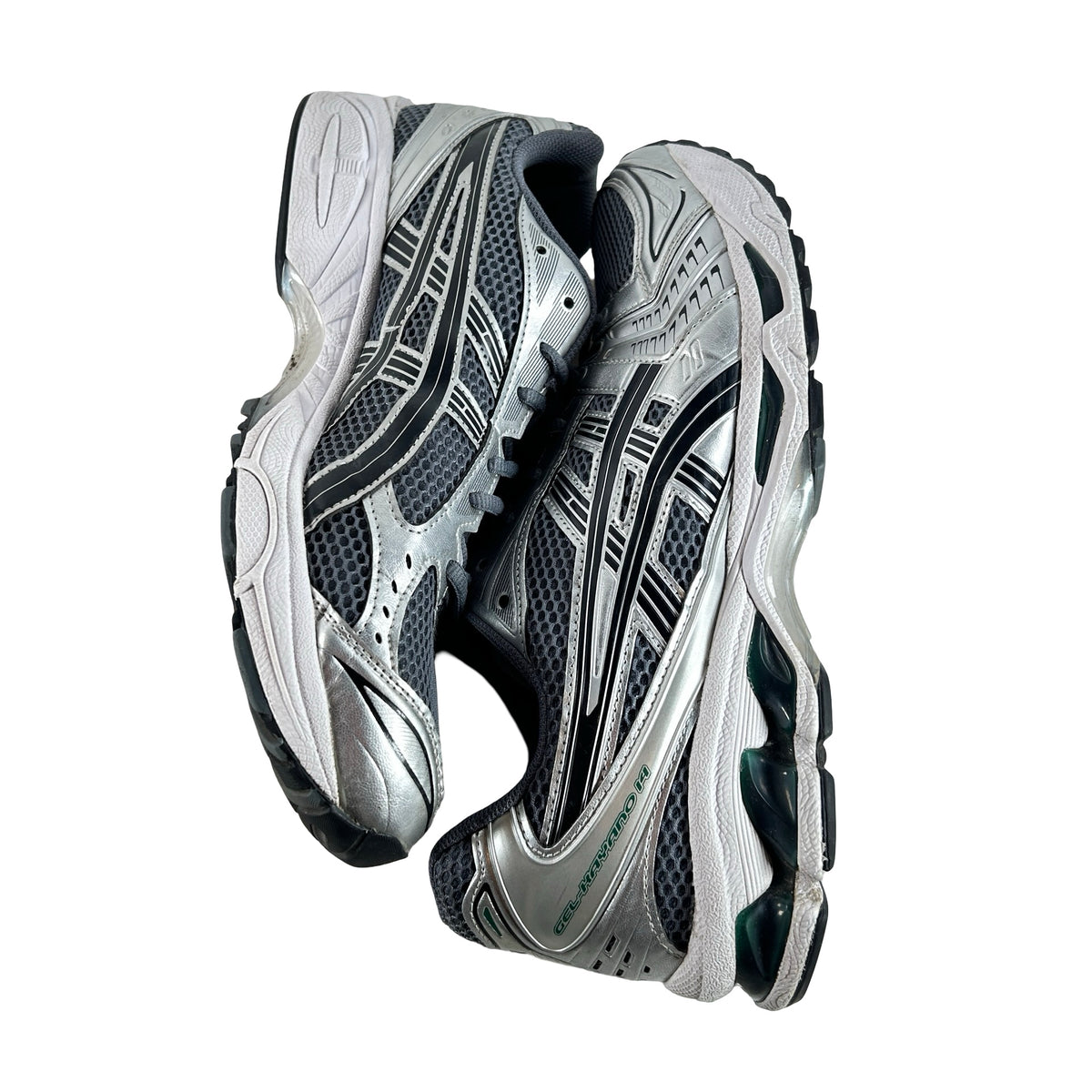 1203A537 020 ASICS Gel-Kayano 14 Metropolis Jasper Green [USED] - 11.5 M (Used) (No Box)