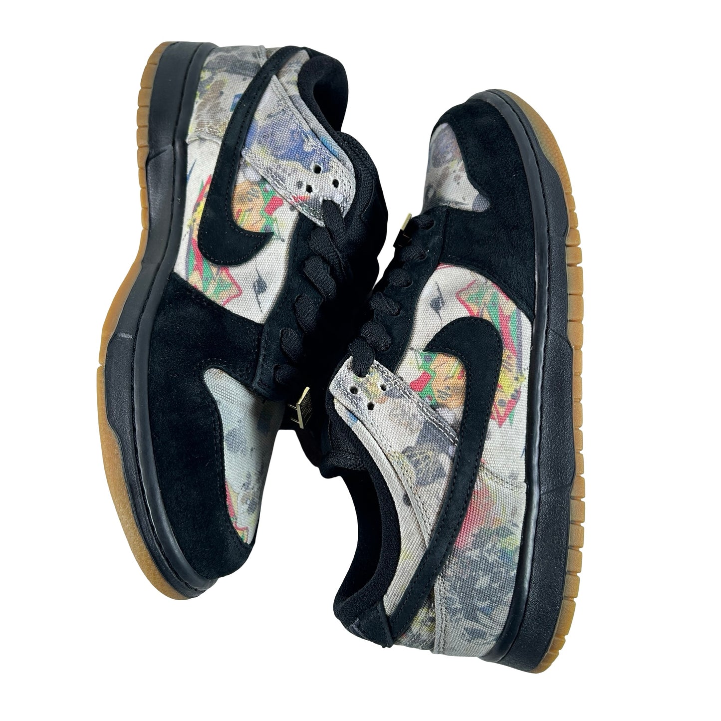 FD8778 001 Nike SB Dunk Low Supreme Rammellzee [USED] - 9 M (Used4)