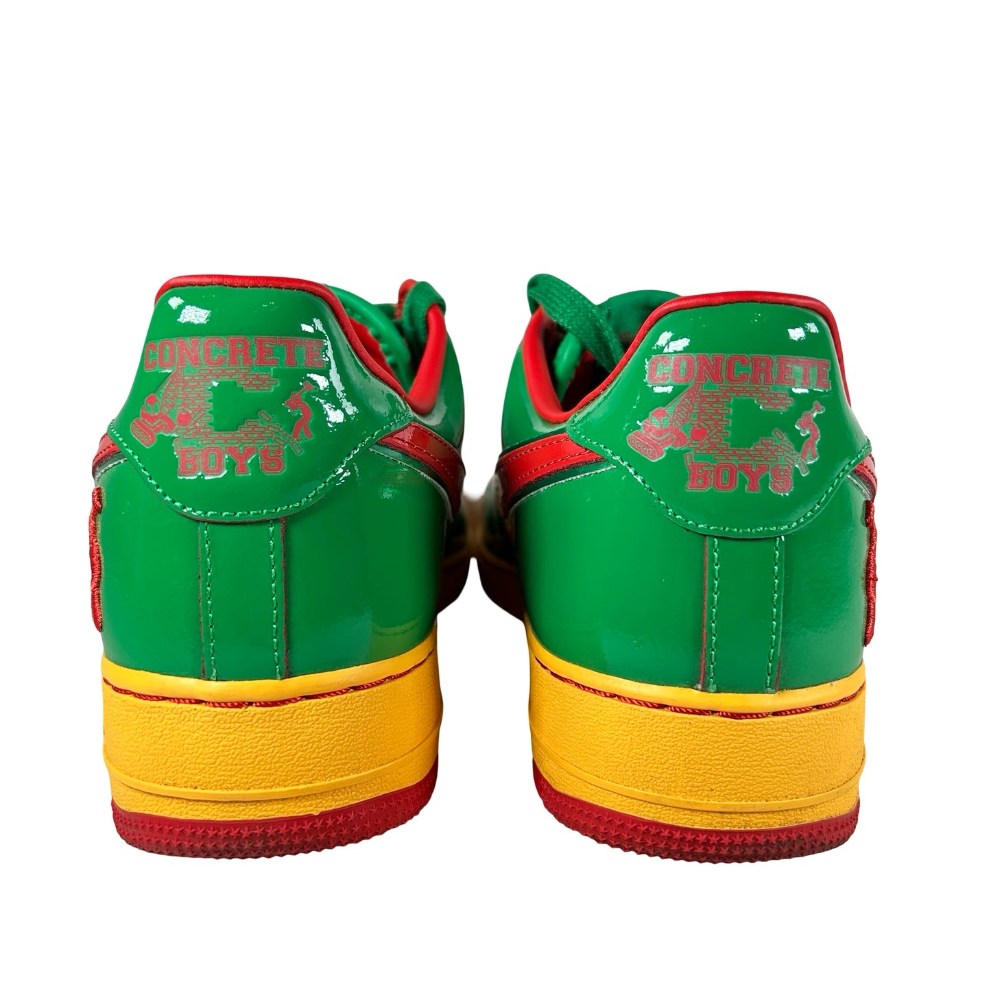 IH4383 300 Nike Air Force 1 Low Lil Yachty Concrete Boys Lucky Green [USED] - 11 M (Used)