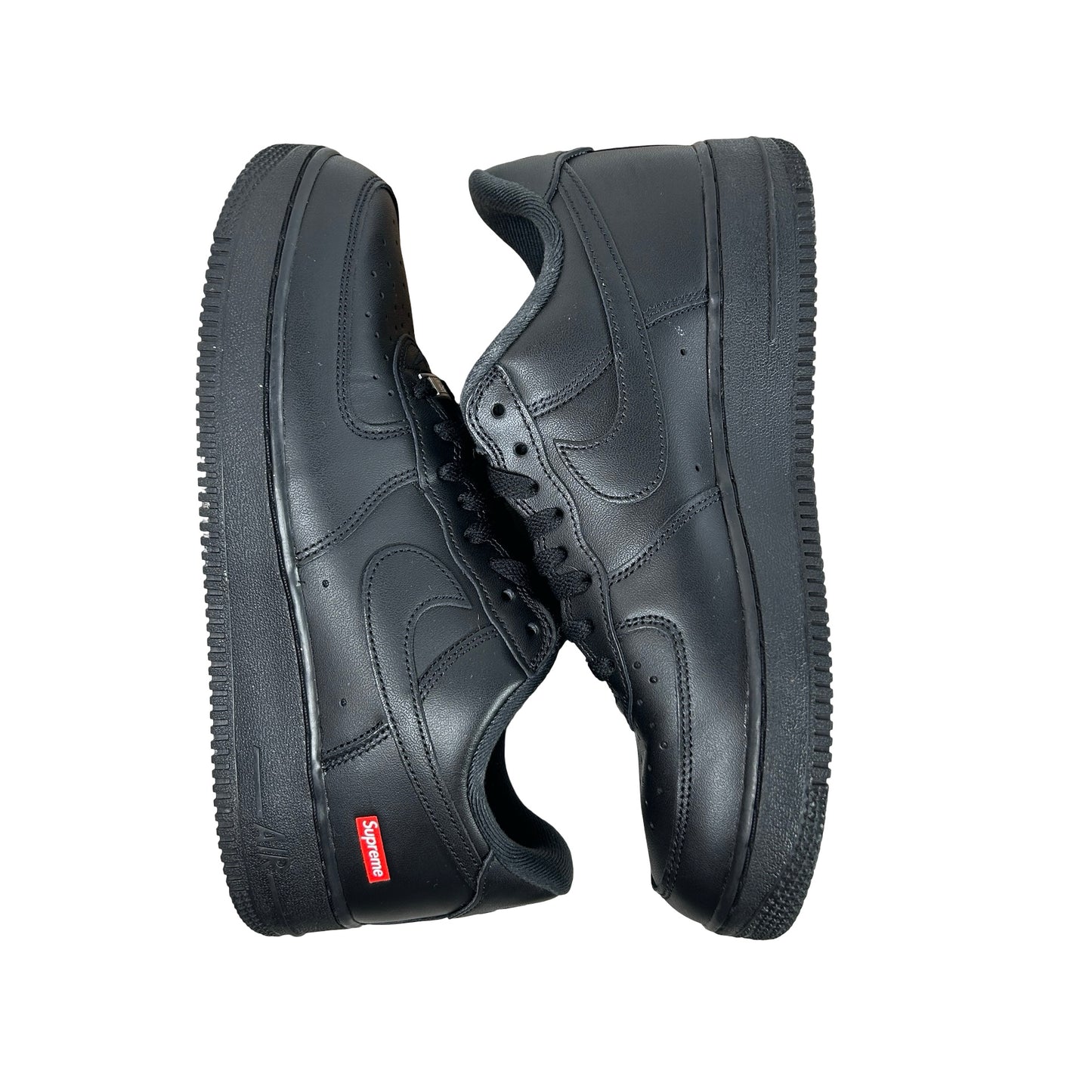 CU9225 001 Air Force 1 Low Supreme Black [USED] - 9.5 M (Used4)