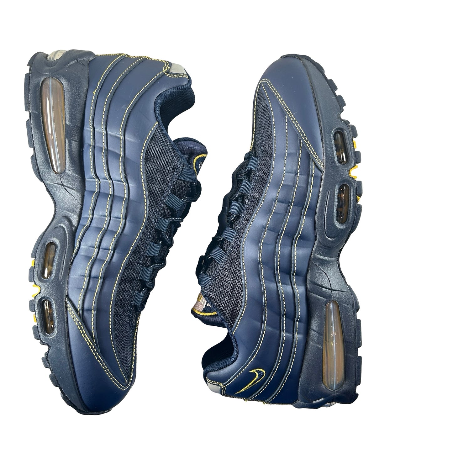 IB7936 400 Nike Air Max 95 OG Big Bubble Michigan [USED] - 11 M (Used) (No Box)