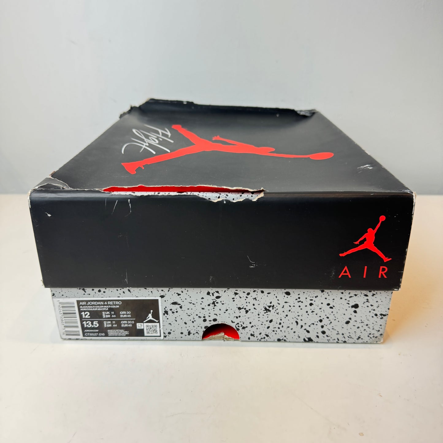 CT8527 016 Jordan 4 Retro Red Thunder [USED] - 12 M (Used)