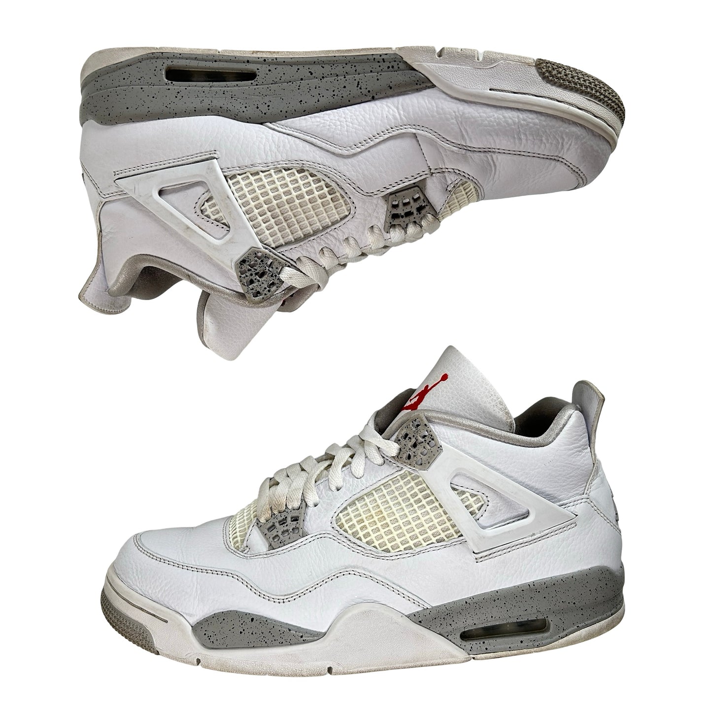 CT8527 100 Jordan 4 Retro White Oreo (2021) [USED] - 10.5 M (Used3)