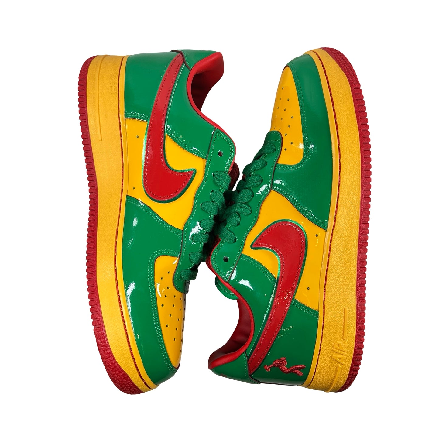 IH4383 300 Nike Air Force 1 Low Lil Yachty Concrete Boys Lucky Green [USED] - 10 M (Used)