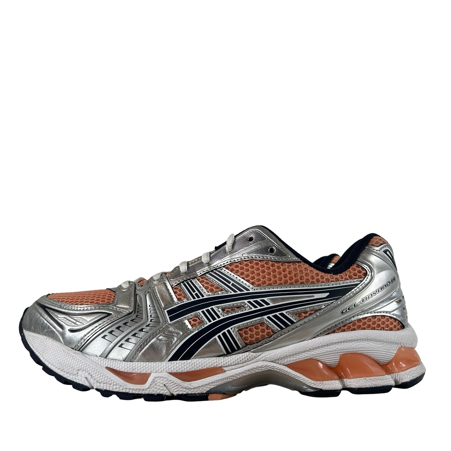 1203A537 201 ASICS Gel-Kayano 14 Sepia Pure Silver [USED] - 9 M (Used)
