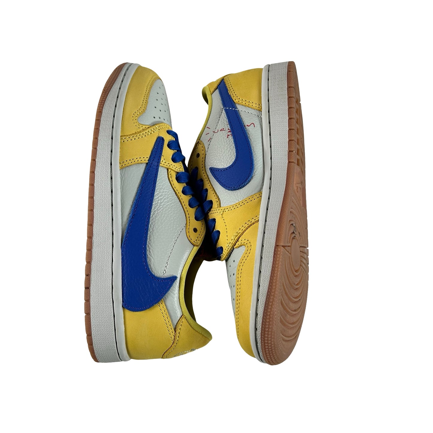 DZ4137 700 Jordan 1 Retro Low OG SP Travis Scott Canary (Women's) [USED] - 6 W (Used)
