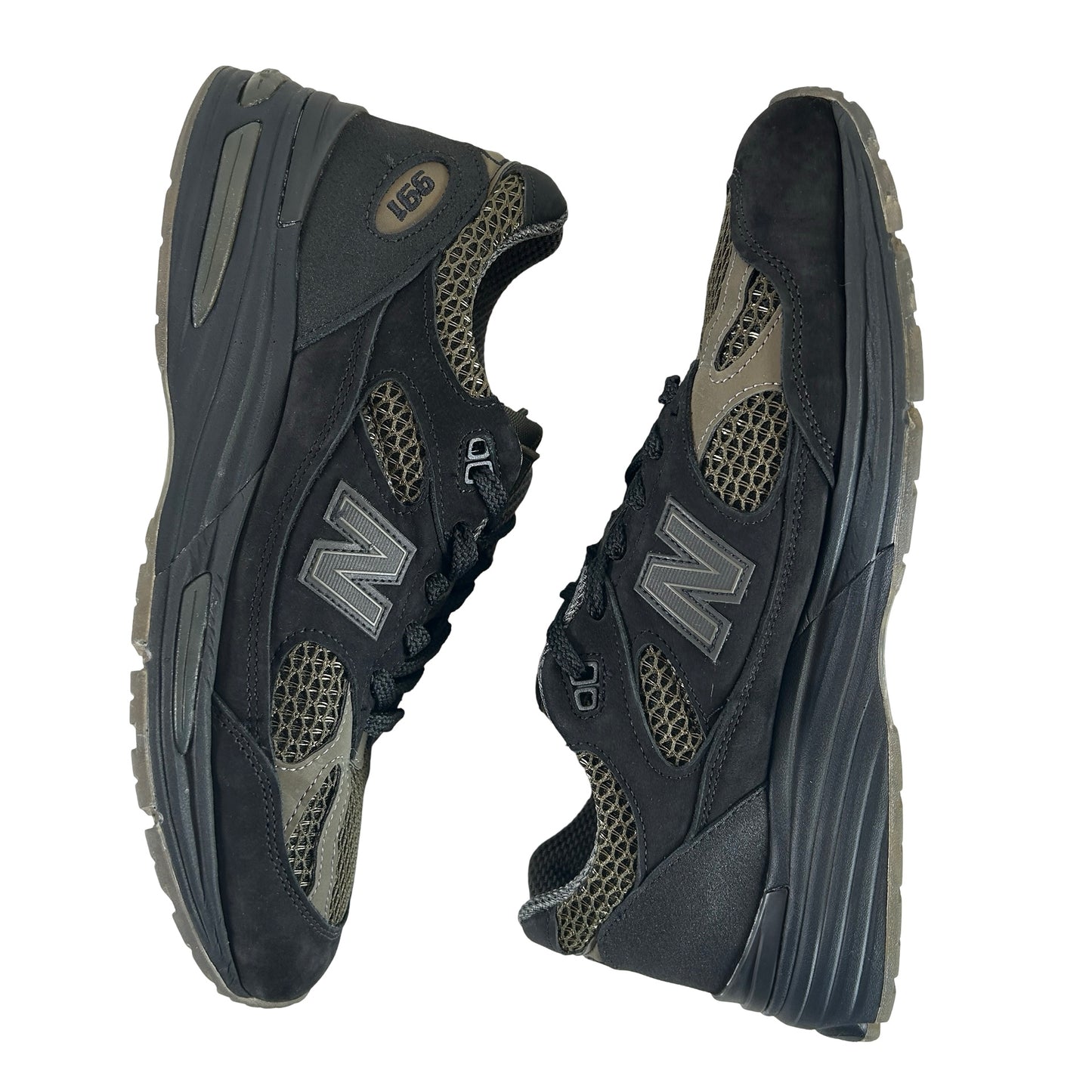 U991SD2 New Balance 991v2 MiUK Stone Island Black [USED] - 10 M (Used)