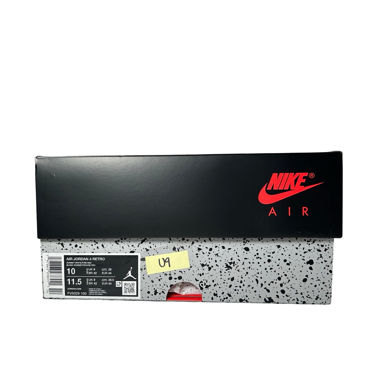 FV5029 100 Jordan 4 Retro White Cement (2025) [USED] - 10 M (Used9)