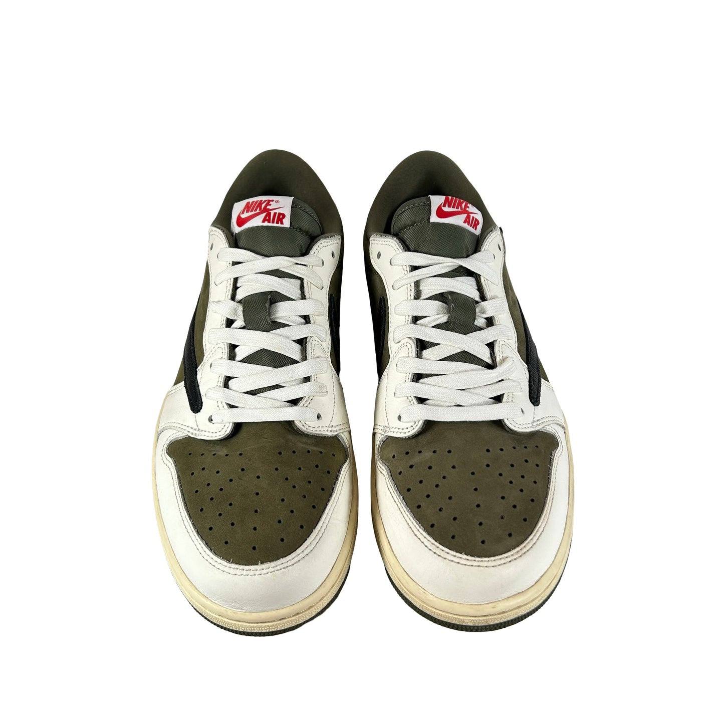 DM7866 200 Jordan 1 Retro Low OG SP Travis Scott Medium Olive [USED] - 12.5 M (Used)