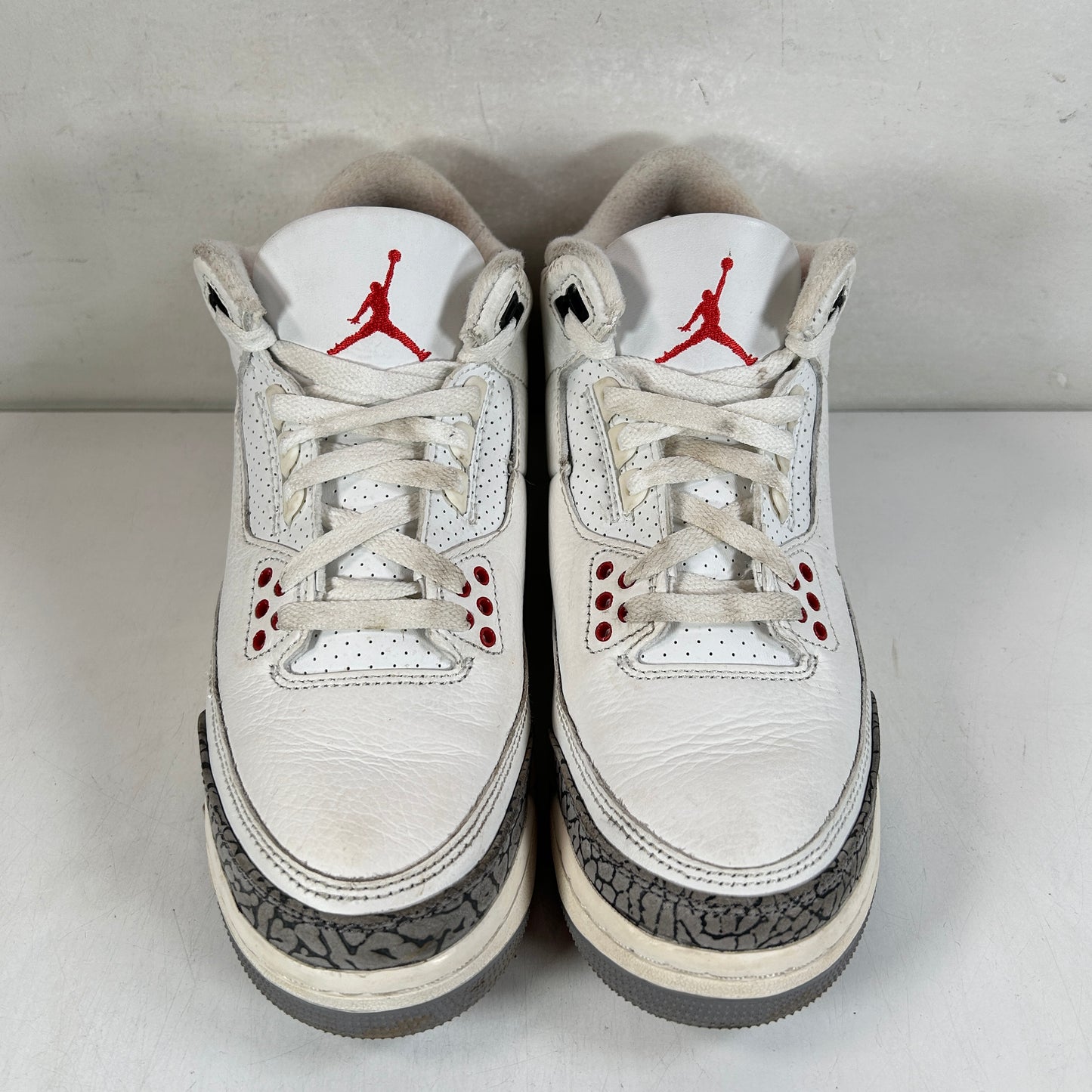 DM0967 100 Jordan 3 Retro White Cement Reimagined (GS) [USED] - 6 Y (Used)