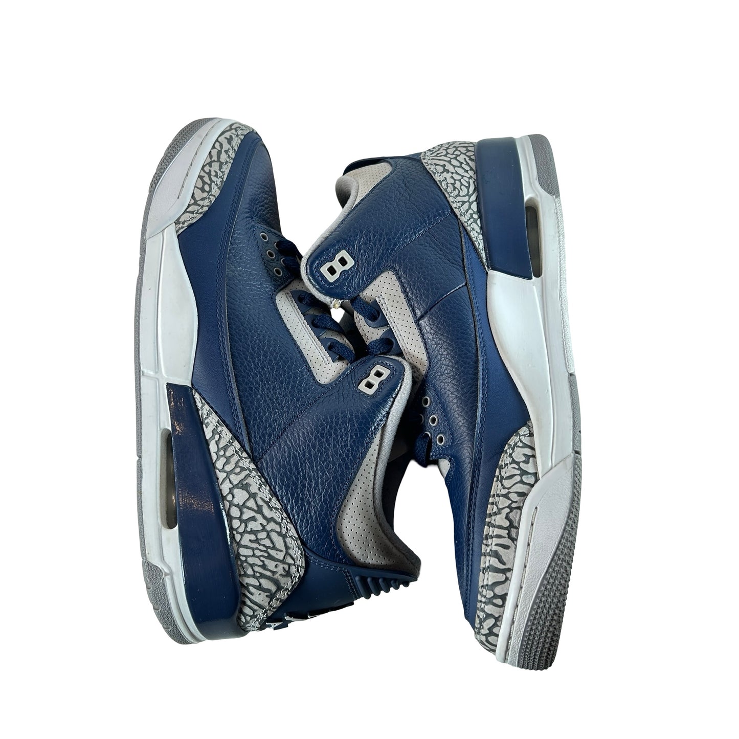 CT8532 401 Jordan 3 Georgetown [USED] - 12 M (Used) (No Box)