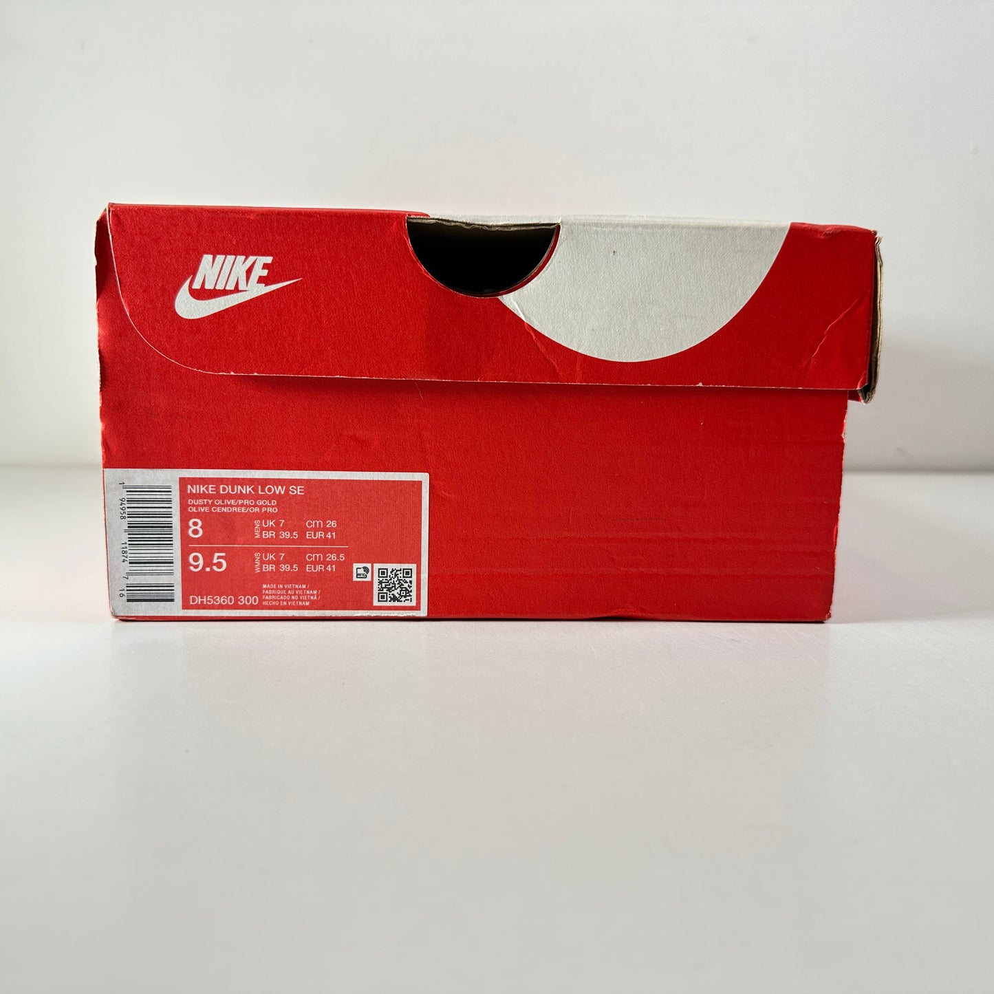 DH5360 300 Nike Dunk Low Dusty Olive (2021/2023) [USED] - 8 M (VNDS)