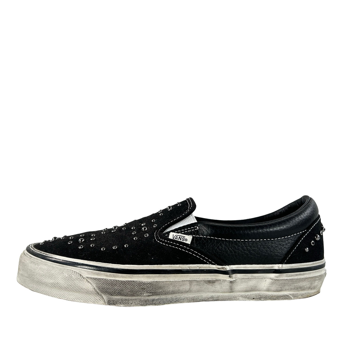 VN000D9PBKA Vans LX Classic Slip-On 98 Pearlized Pack Blackout [USED] - 10.5 M (Used)