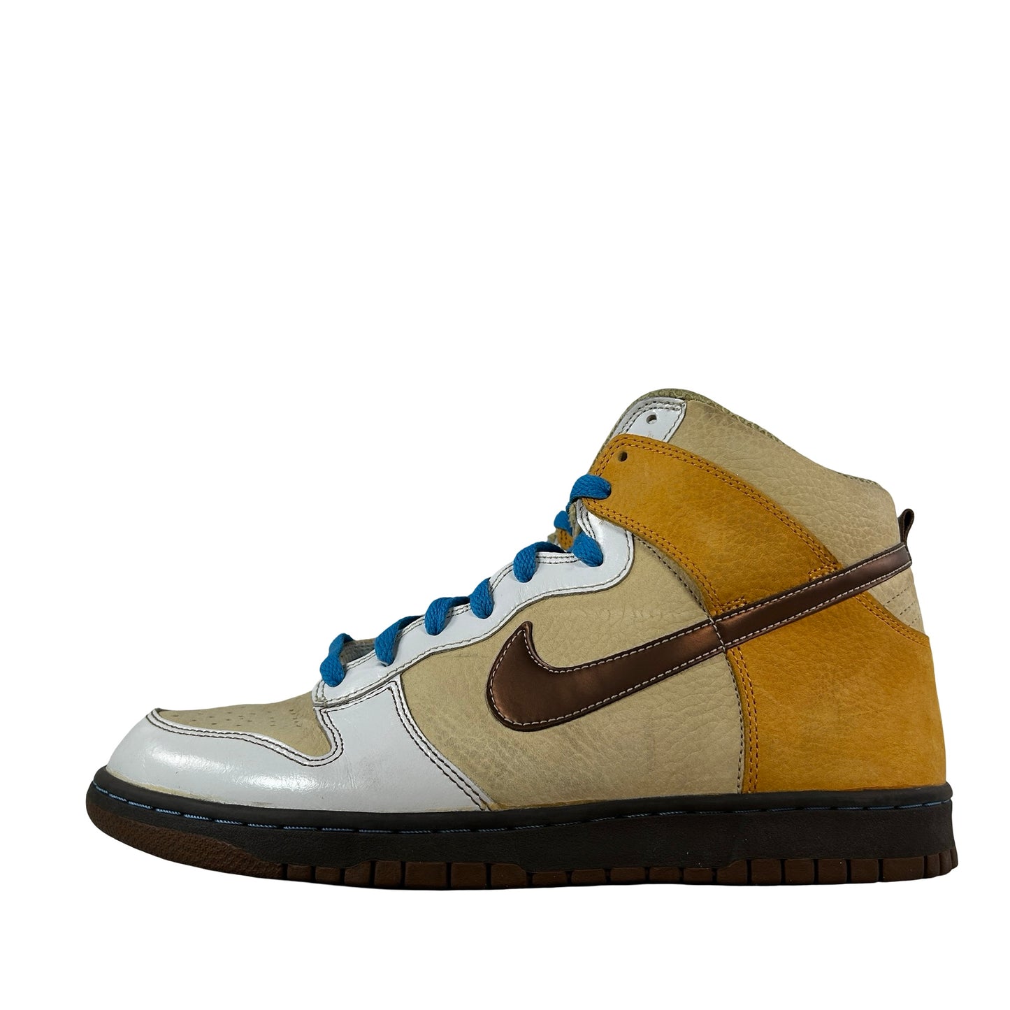 306968 721 Nike Dunk High Premium Vegas Gold Bison [USED] - 10.5 M (Used) (Replace Box)