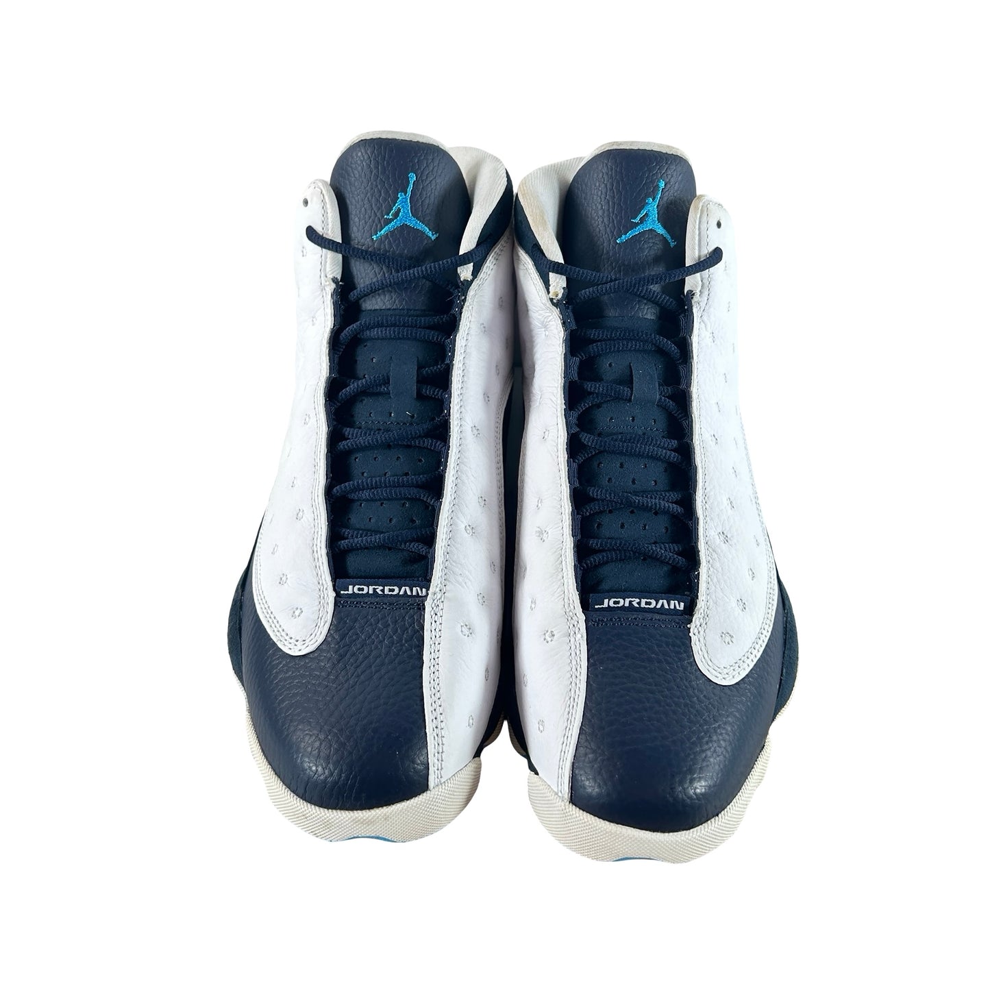 414571 144 Jordan 13 Retro Obsidian Powder Blue White [USED] - 11 M (VNDS) (No Box)