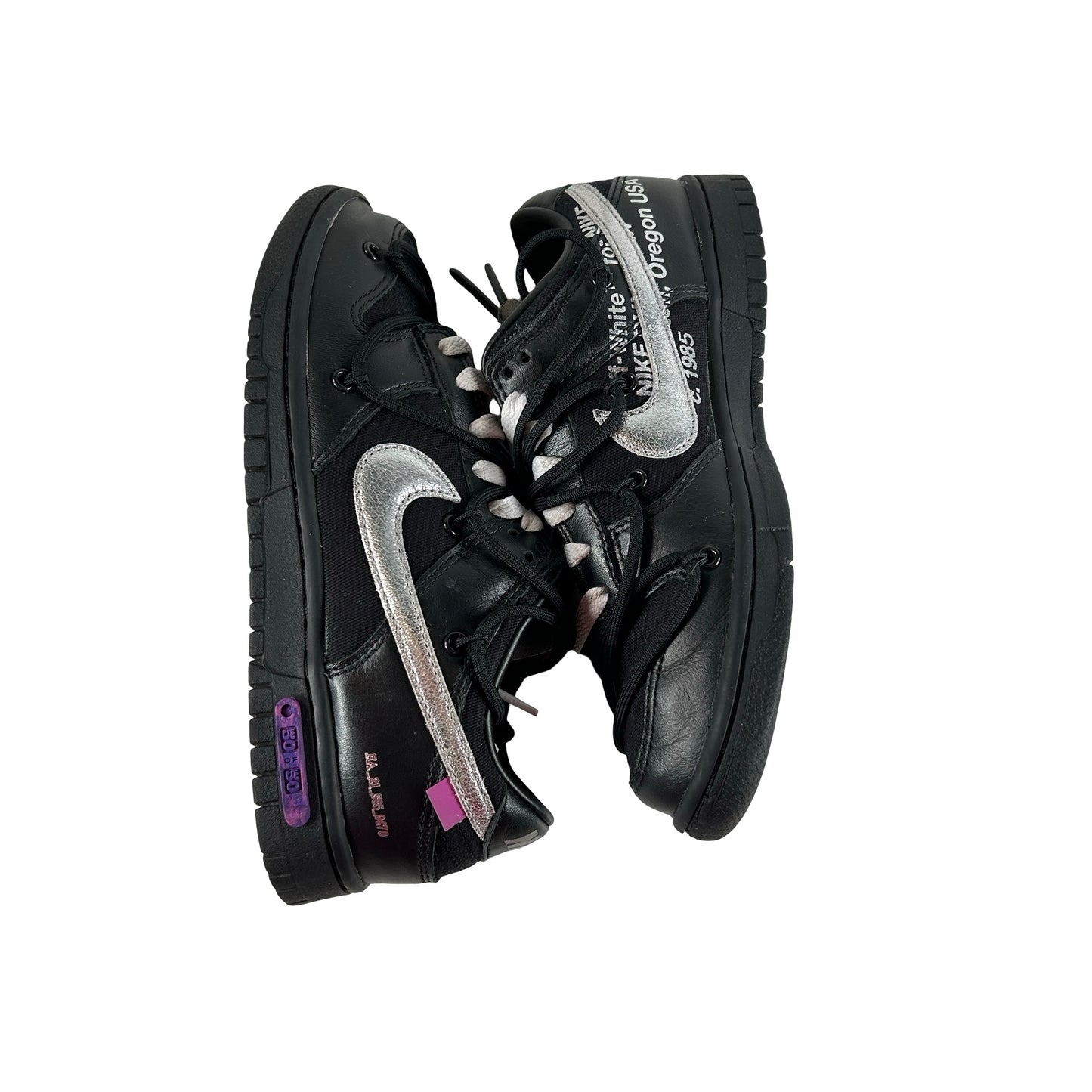 DM1602 001 Nike Dunk Low Off-White Lot 50 [USED] - 5.5 M (Used)