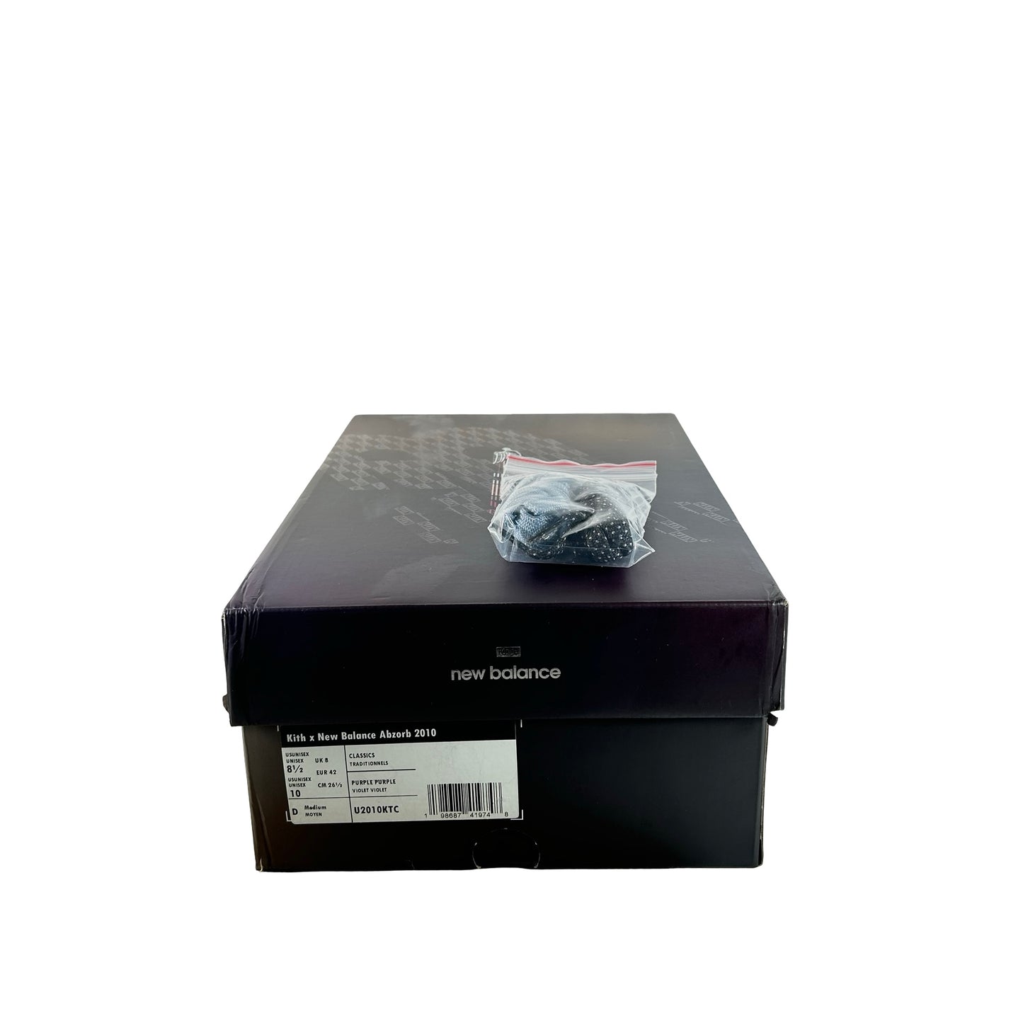 U2010KTC New Balance 2010 Kith Purple Black [USED] - 8.5 M (Used)