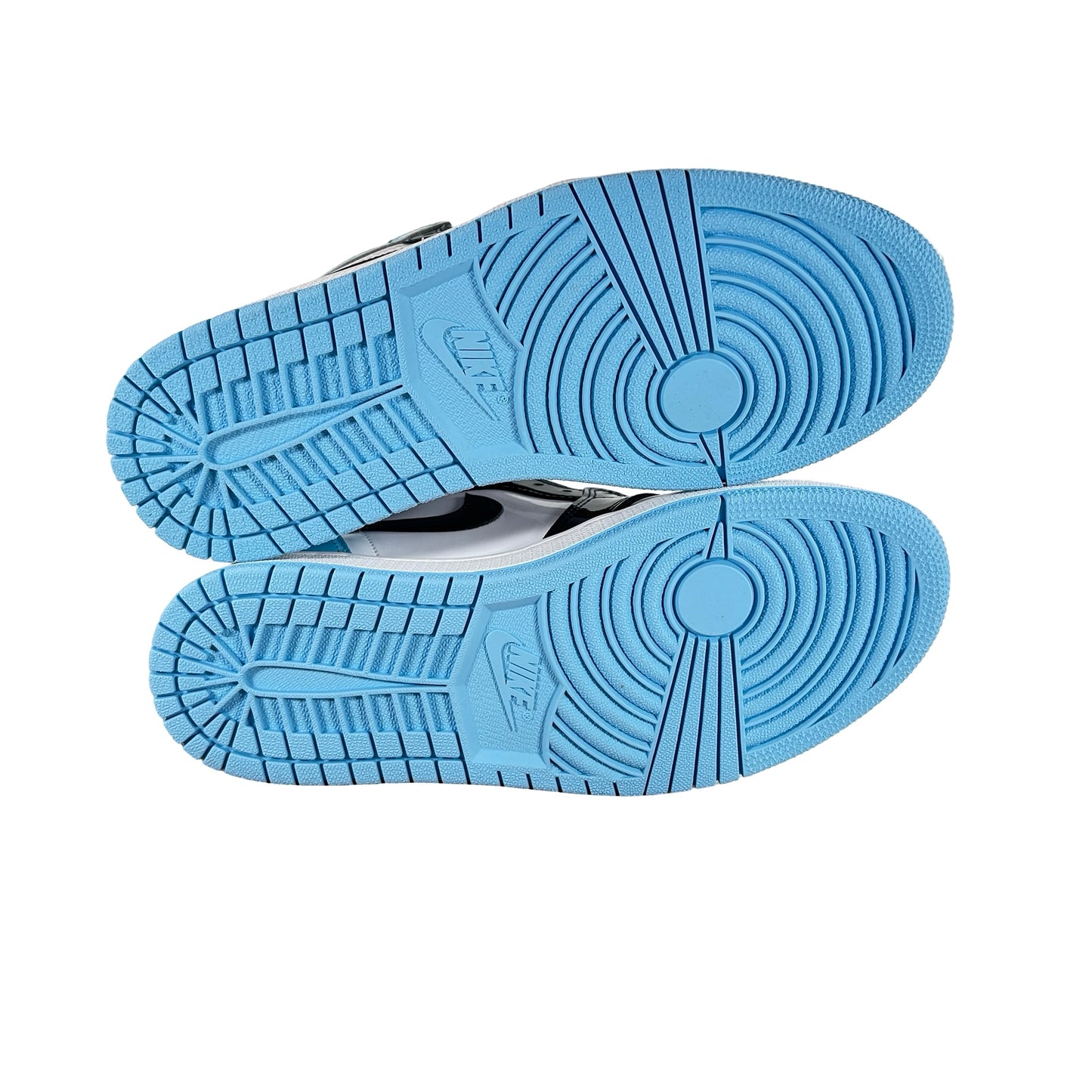 CD0461 401 Air Jordan 1 Retro High UNC Patent (Women's) - 9 W (Dye On Midsole)