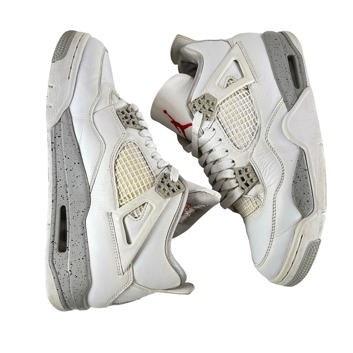 CT8527 100 Jordan 4 Retro White Oreo [USED] - 7.5 M (Used)