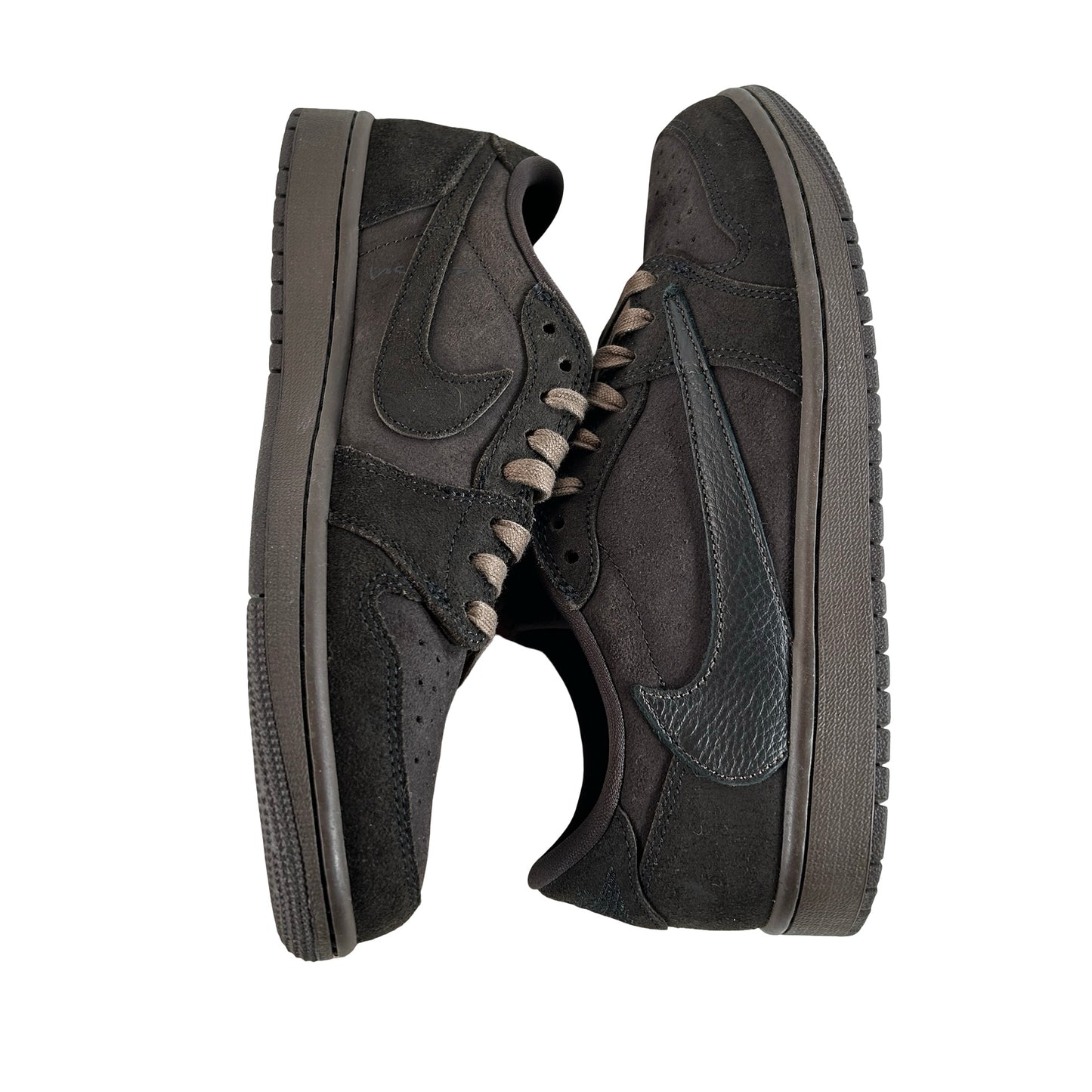 DM7866 202 Jordan 1 Retro Low OG SP Travis Scott Velvet Brown [USED] - 8.5 M (Used7)