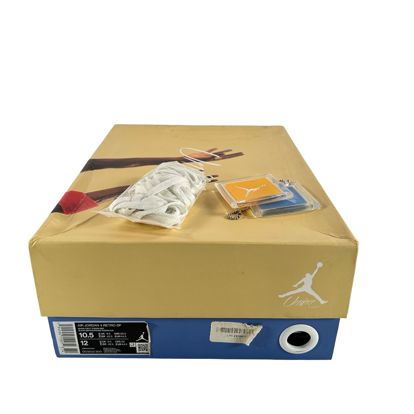 DC9533 800 Jordan 4 Union Guava Ice [USED] - 10.5 M (Used)