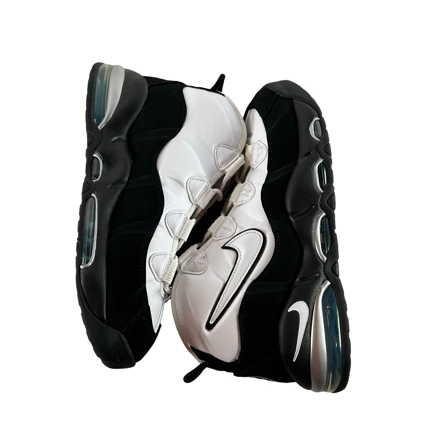 311090 100 Nike Air Max Uptempo 95 White Black Teal [USED] - 9.5 M (Used2)