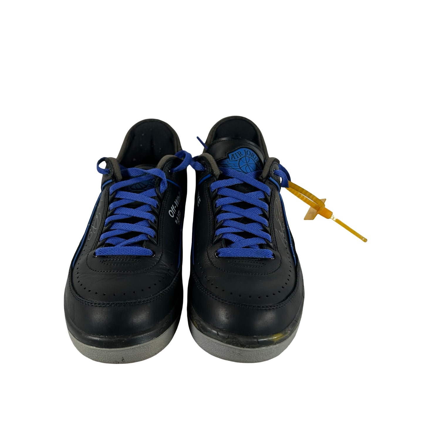 DJ4375 004 Jordan 2 Retro Low SP Off-White Black Blue [USED] - 9.5 M (Used)