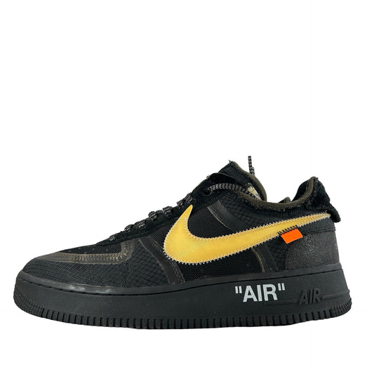 AO4606 001 Nike Air Force 1 Low Off-White Black White [USED] - 9 M (Used3)
