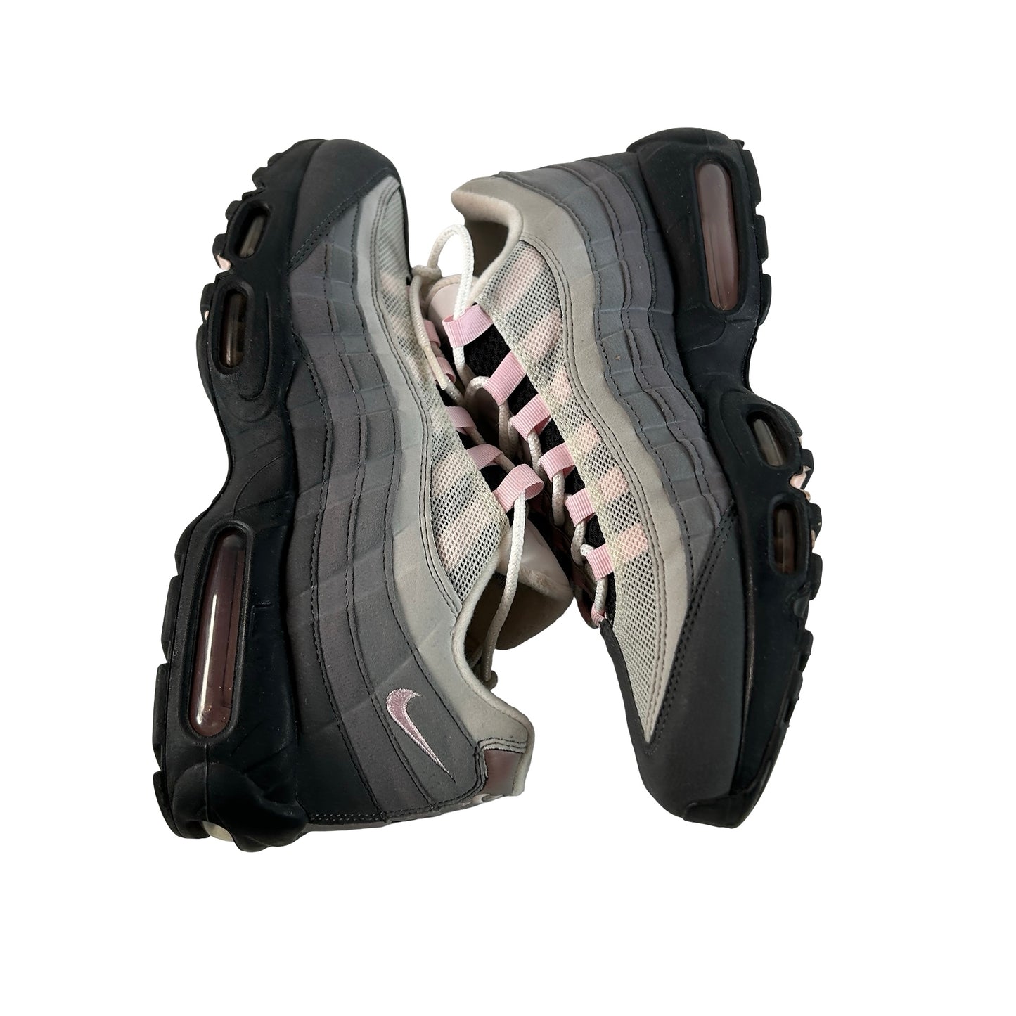 CJ0588 001 Nike Air Max 95 Gunsmoke Pink Foam [USED] - 11 M (Used) (Replace Box)