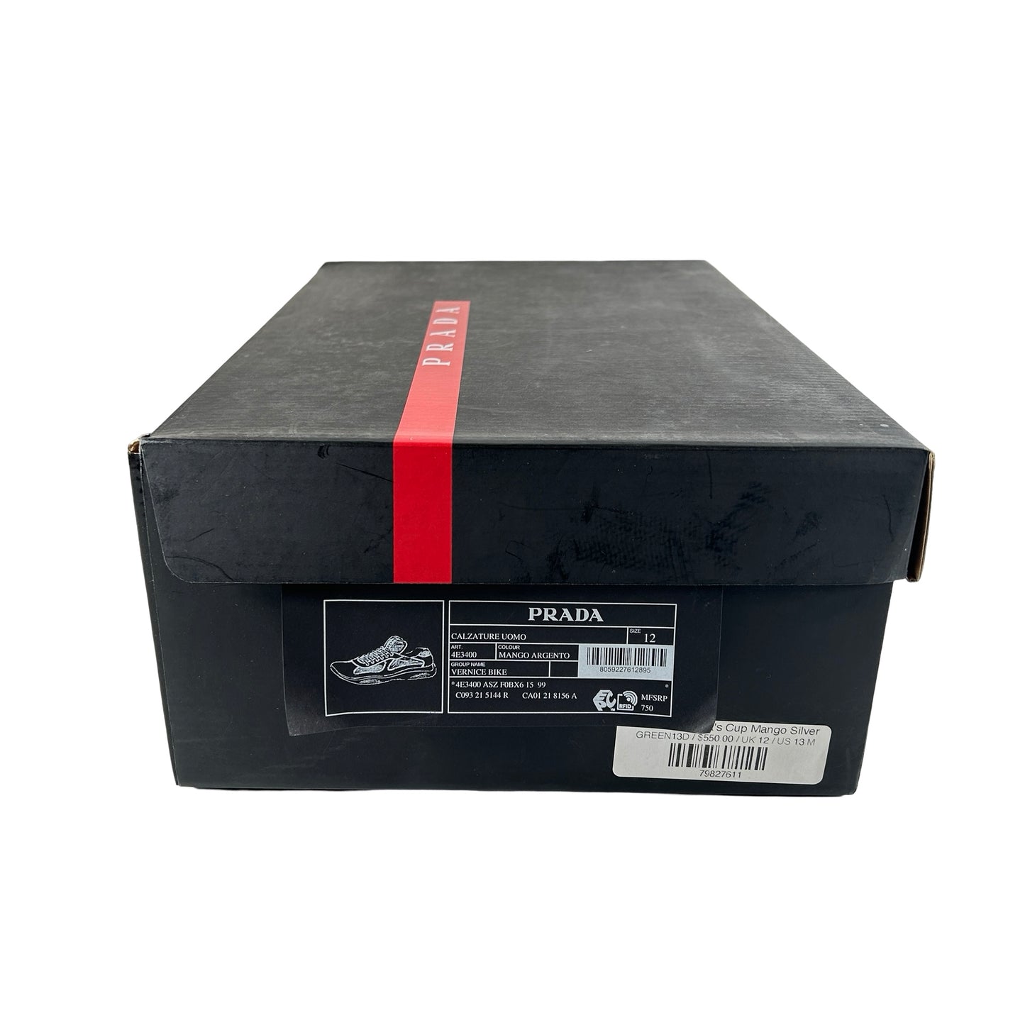 Prada America's Cup Mango Silver [USED] - UK 12 / US 13 M (Used)