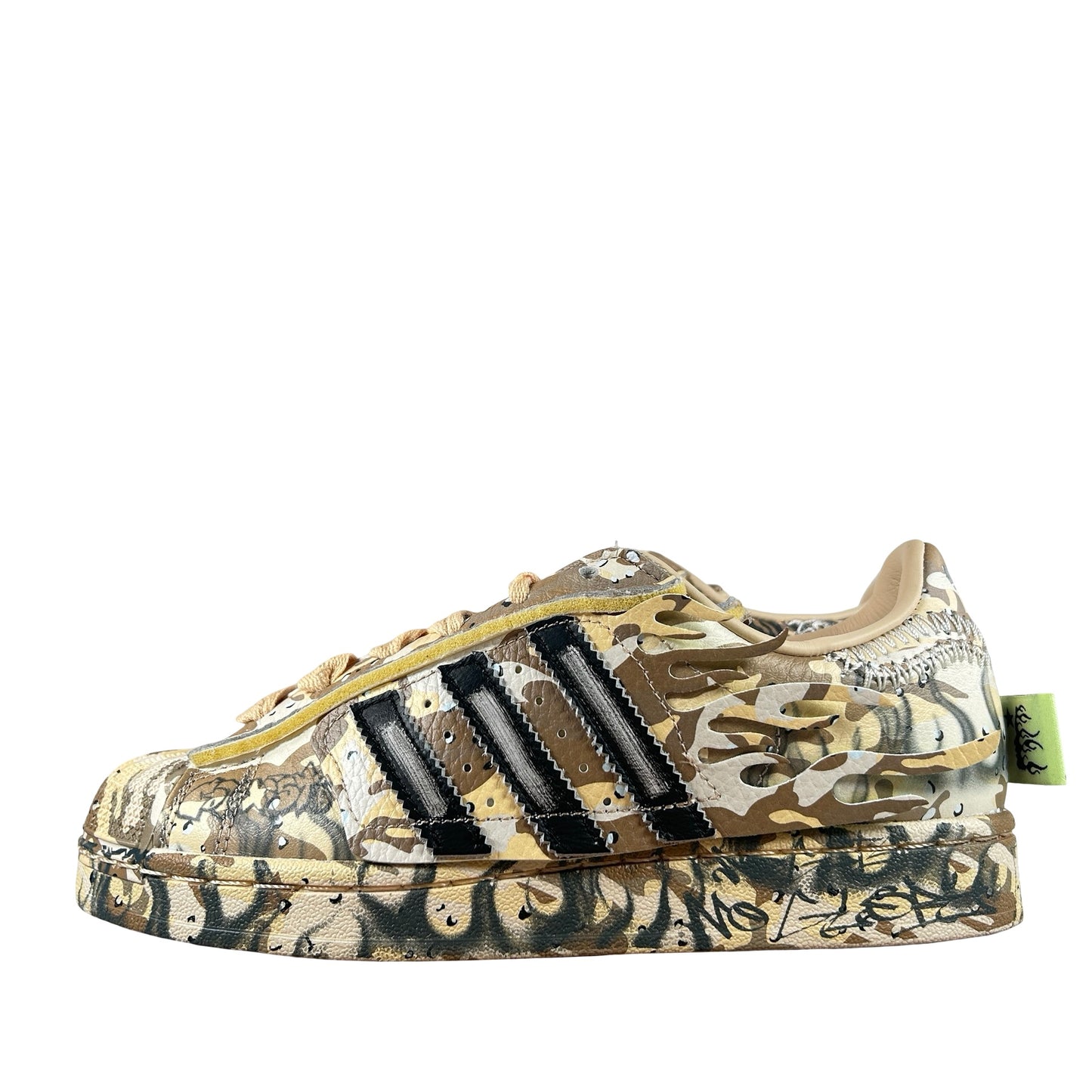 KJ2932 adidas Superstar Hellstar Desert Camo [USED] - 5.5 M (Used)