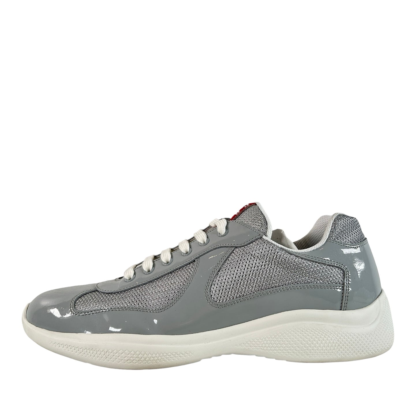 4E3400 ASZ F0I79 F G000 Prada America's Cup Pearl Silver [USED] - PRADA 11 / US 12 M (Used)