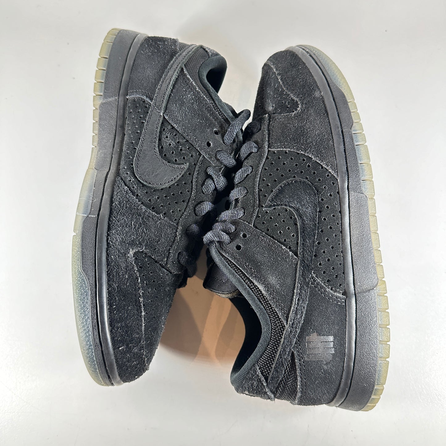 DO9329 001 Nike Dunk Low SP Undefeated 5 On It Black [USED] - 7 M (Used)