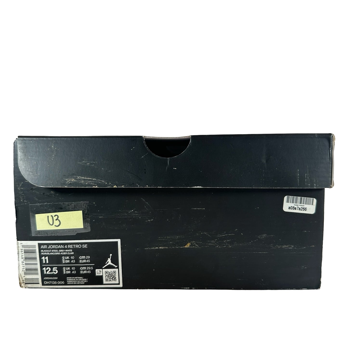 DH7138 006 Jordan 4 Retro SE Black Canvas [USED] - 11 M (Used3)