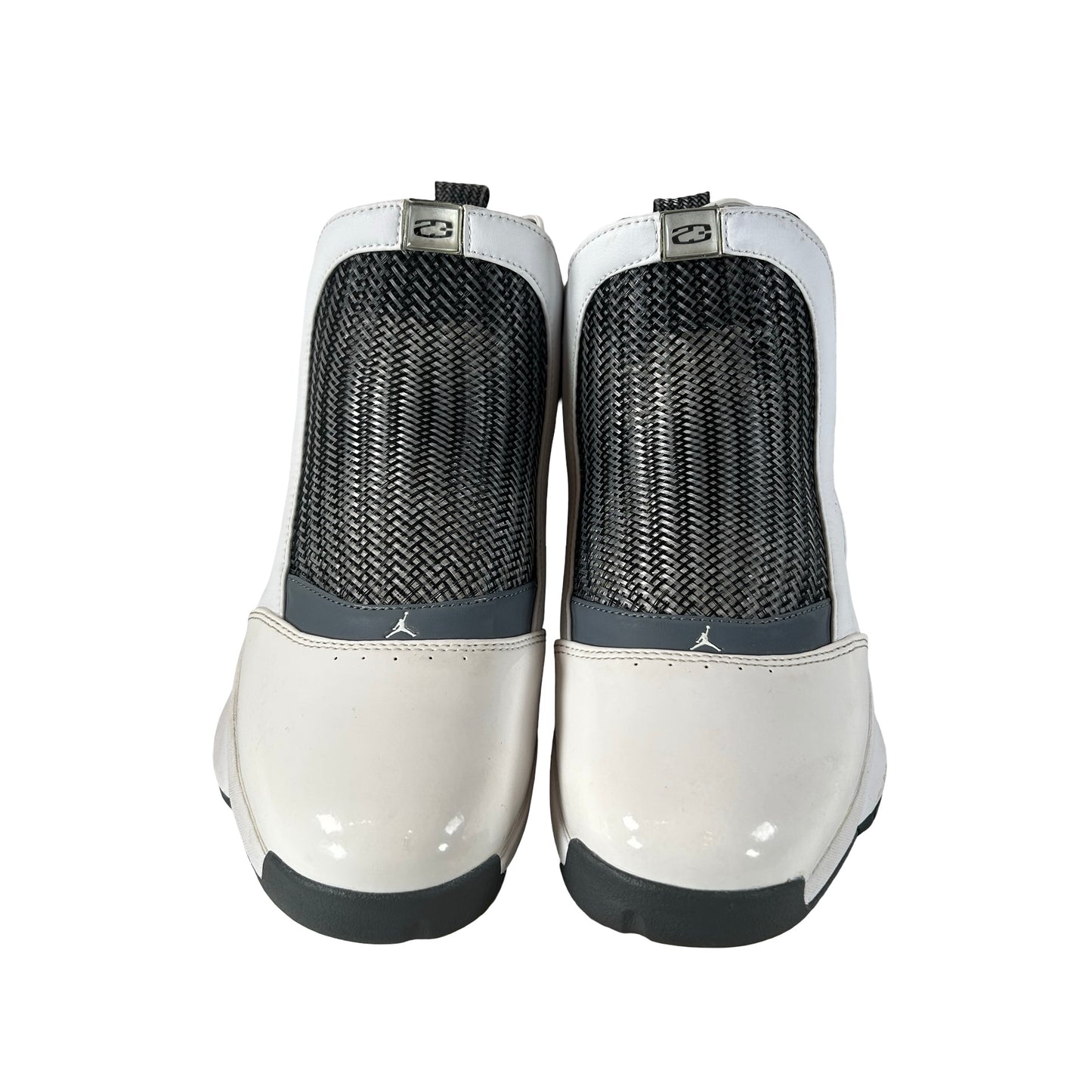 AQ9213 100 Jordan 19 Retro White Flint Grey [USED] - 10 M (Used) (No Box)