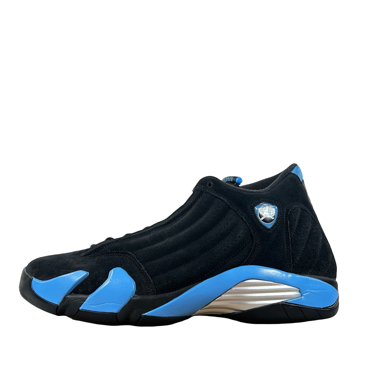 487471 007 Jordan 14 Retro Black University Blue (2026) [USED] - 12 M (Used5)