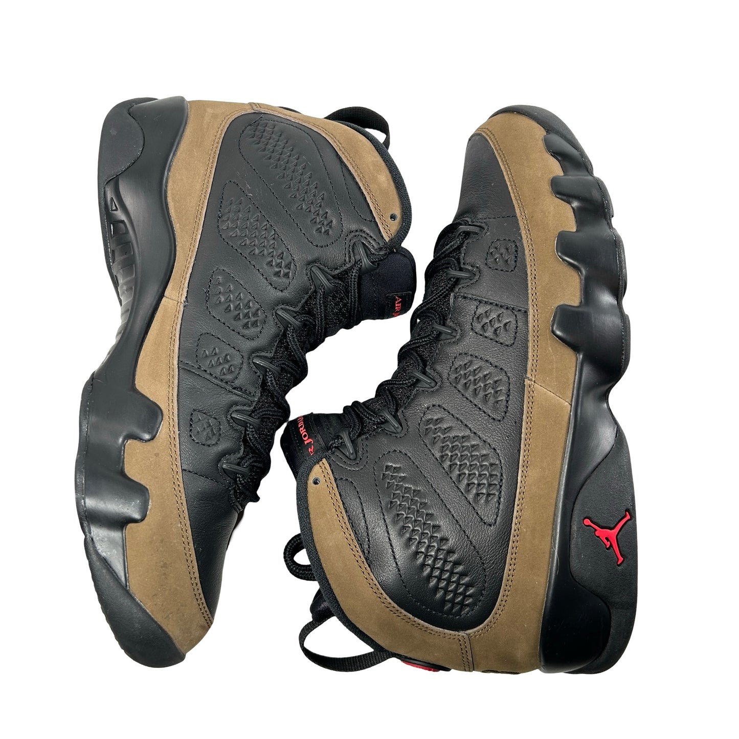 HV4794 030 Air Jordan 9 Retro Olive (2024) [USED] - 9.5 M (Used5)