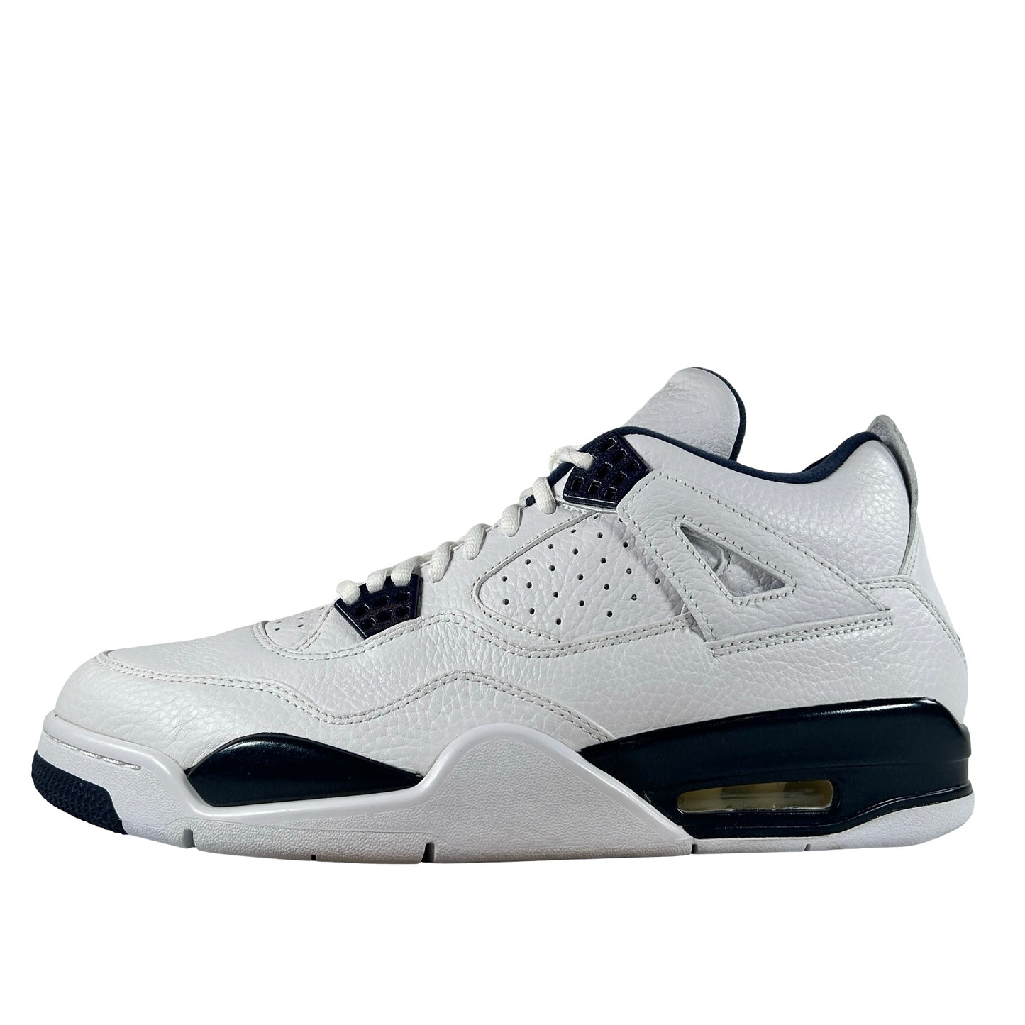 314254 107 Jordan 4 Retro Columbia (2015) [CONDITIONAL] - 11.5 M (Air Bubble Yellowing) (Damaged Lid)