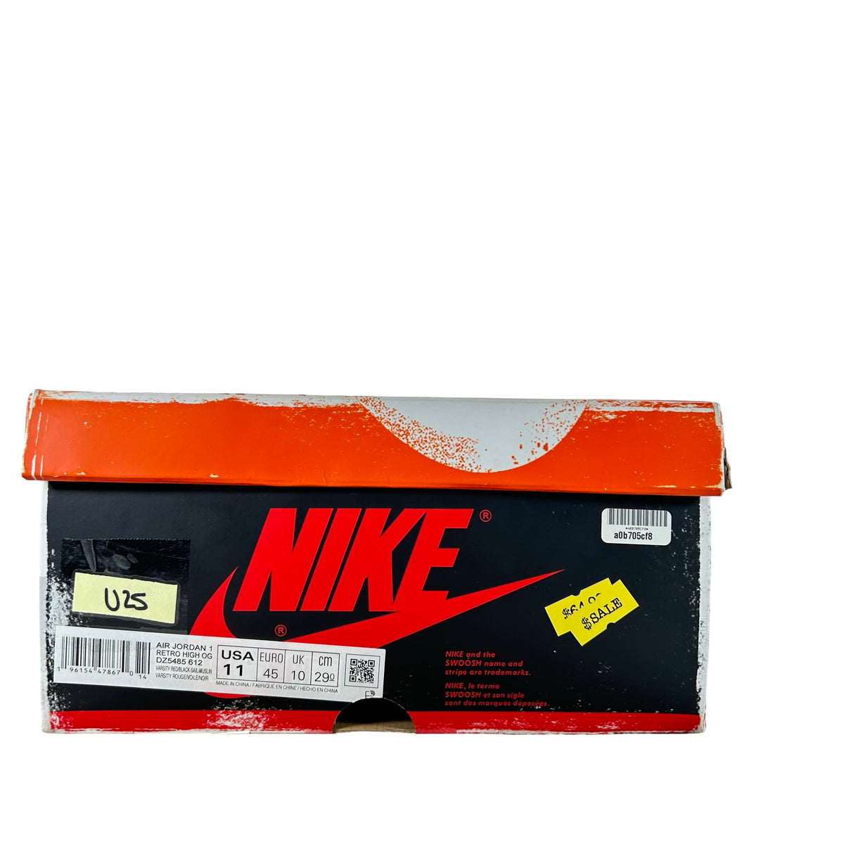 DZ5485 612 Jordan 1 Retro High OG Chicago Lost And Found [USED] - 11 M (Used25)