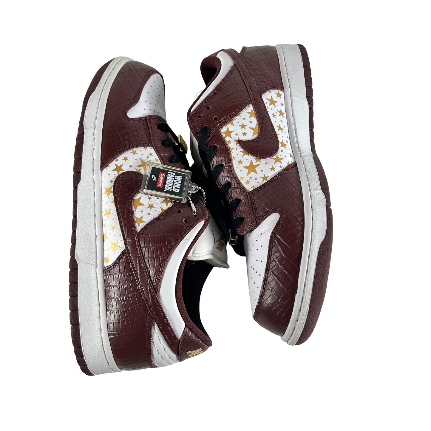 DH3228 103 Supreme Dunk SB Low Brown [USED] - 12 M (Used4)
