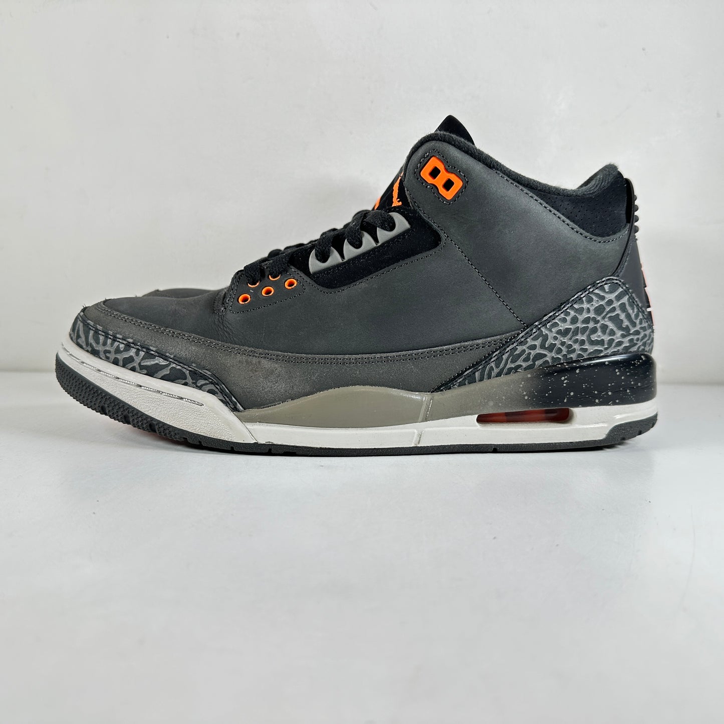 CT8532 080 Jordan 3 Retro Fear Pack (2023) [USED] - 11 M (Used4)