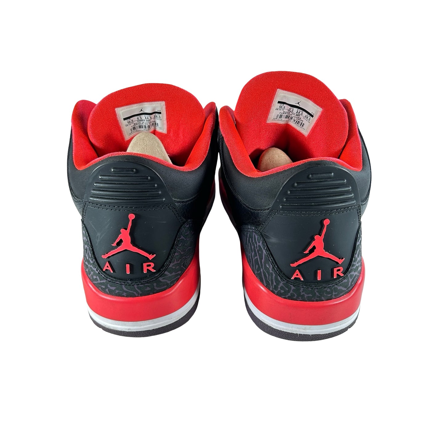 136064 005 Jordan 3 Retro Crimson [USED] - 10.5 M (Used2)