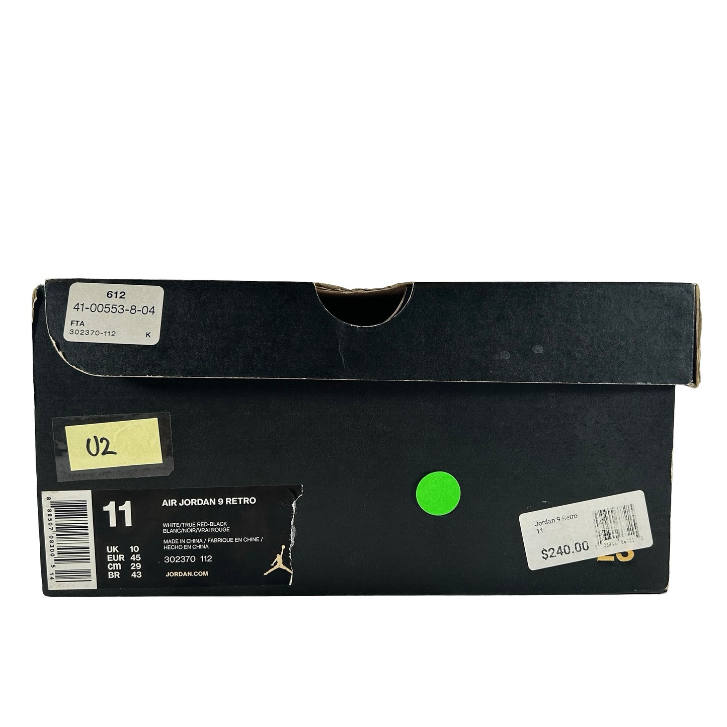 302370 112 Jordan 9 Retro OG (2016) [USED] - 11 M (Used2)