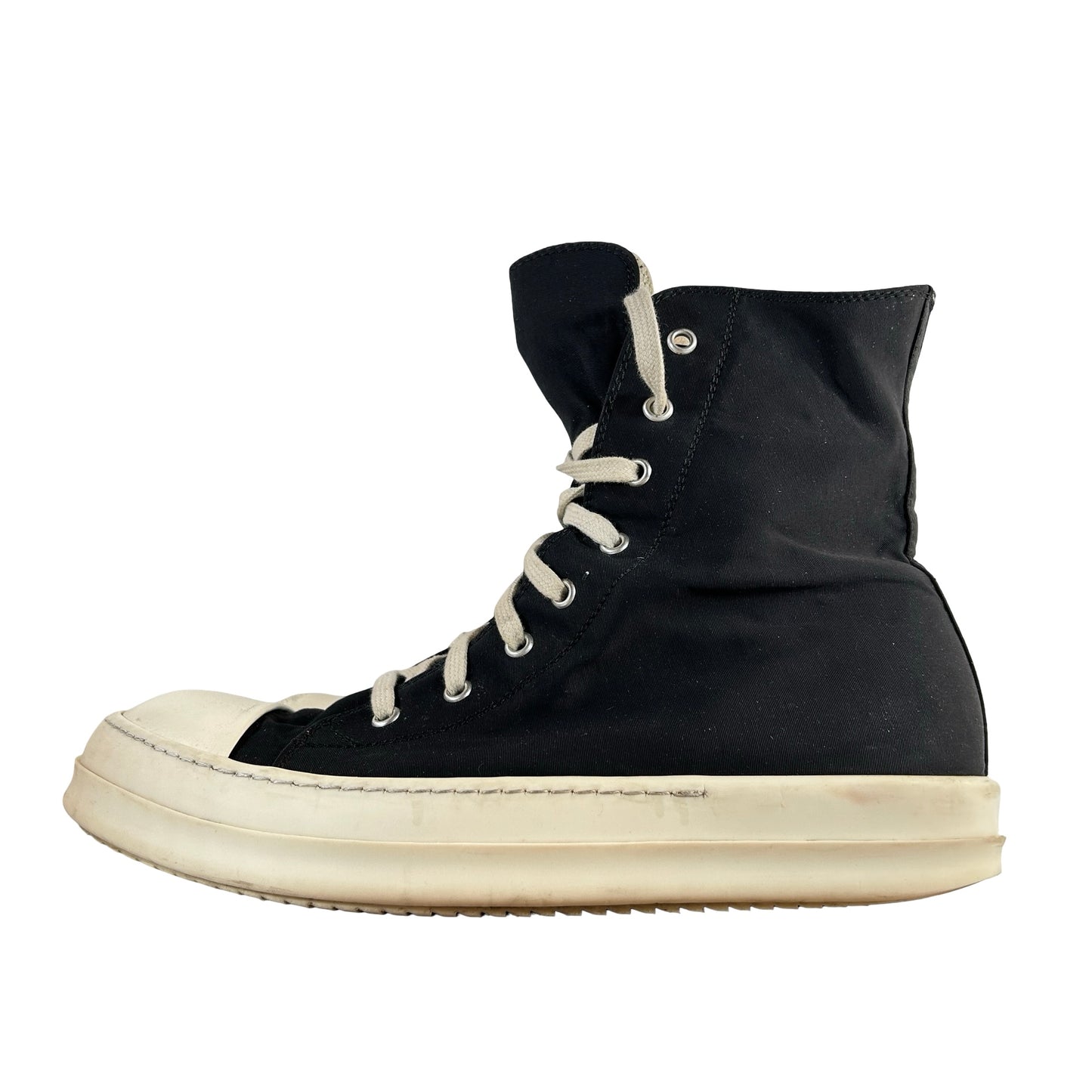 Rick Owens DRKSHDW High Black Nylon [USED] - 42 EU (US 9) (Used)